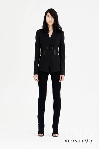 Liu Wen featured in  the Alexander Wang lookbook for Pre-Fall 2010