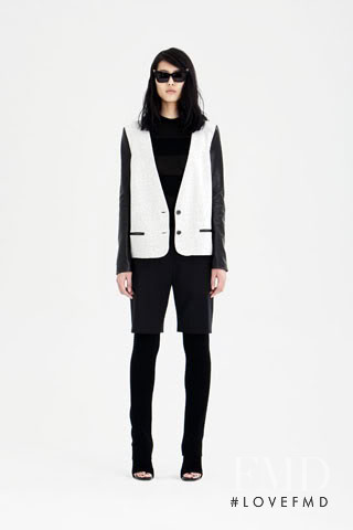 Liu Wen featured in  the Alexander Wang lookbook for Pre-Fall 2010