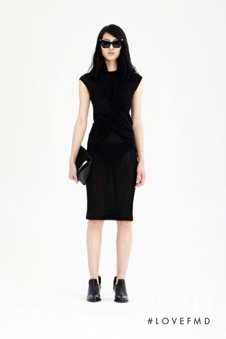 Liu Wen featured in  the Alexander Wang lookbook for Pre-Fall 2010