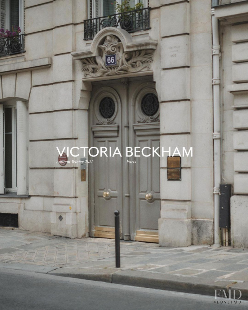 Alexandra Agoston-O\'Connor featured in  the Victoria Beckham Victoria Beckham Autumn Winter Collection featuring Alexandra Agoston advertisement for Autumn/Winter 2021