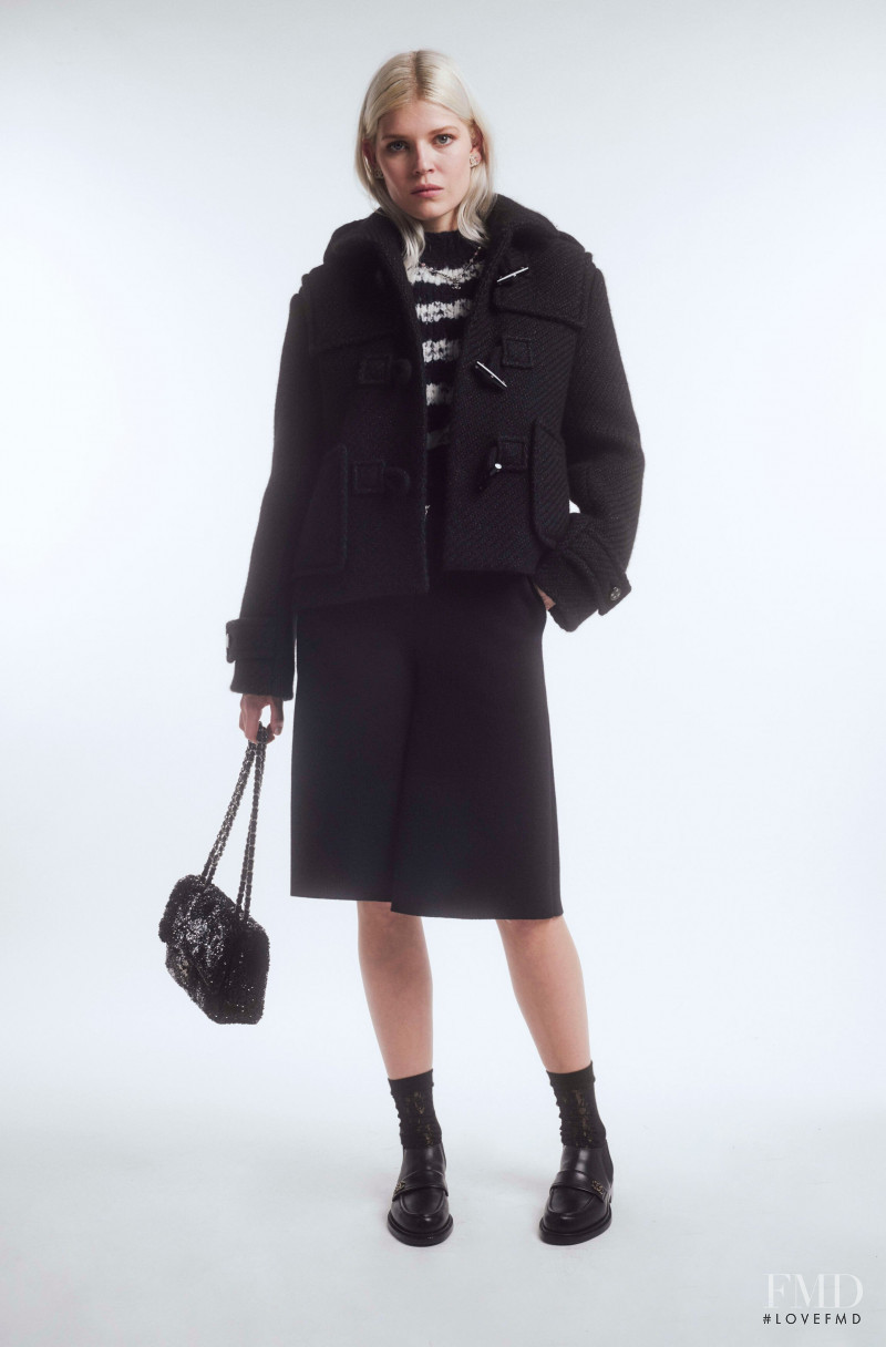 Ola Rudnicka featured in  the Chanel lookbook for Pre-Fall 2021