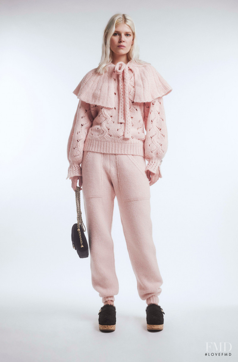 Ola Rudnicka featured in  the Chanel lookbook for Pre-Fall 2021