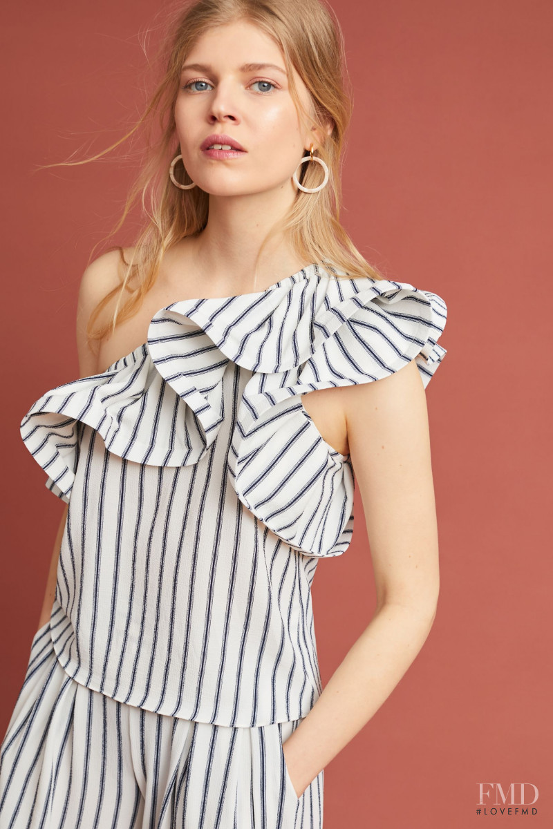 Ola Rudnicka featured in  the Anthropologie catalogue for Summer 2018