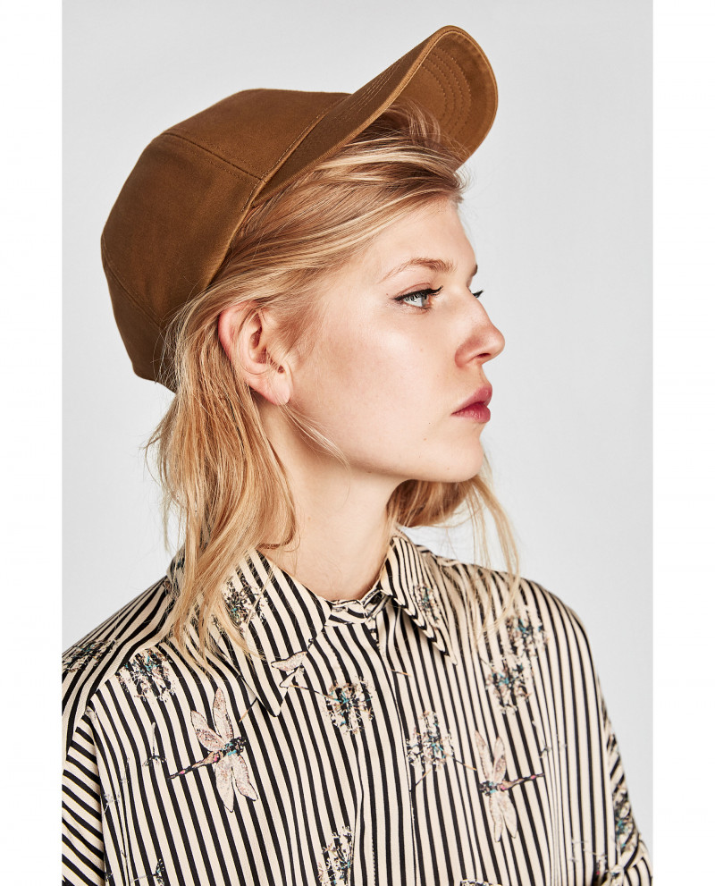 Ola Rudnicka featured in  the Zara catalogue for Autumn/Winter 2017