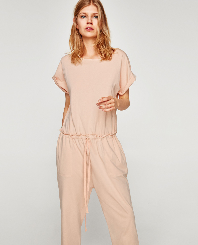 Ola Rudnicka featured in  the Zara catalogue for Autumn/Winter 2017