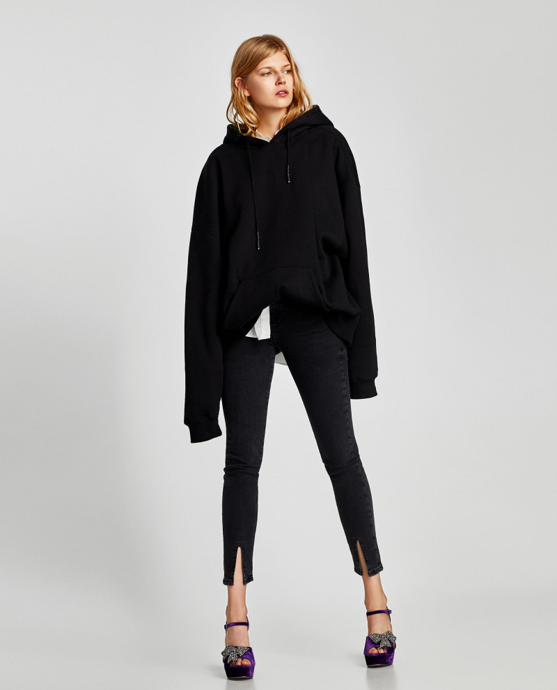 Ola Rudnicka featured in  the Zara catalogue for Autumn/Winter 2017