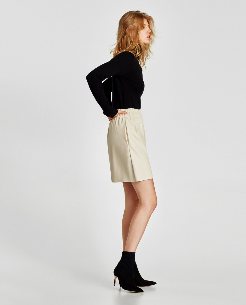 Ola Rudnicka featured in  the Zara catalogue for Autumn/Winter 2017