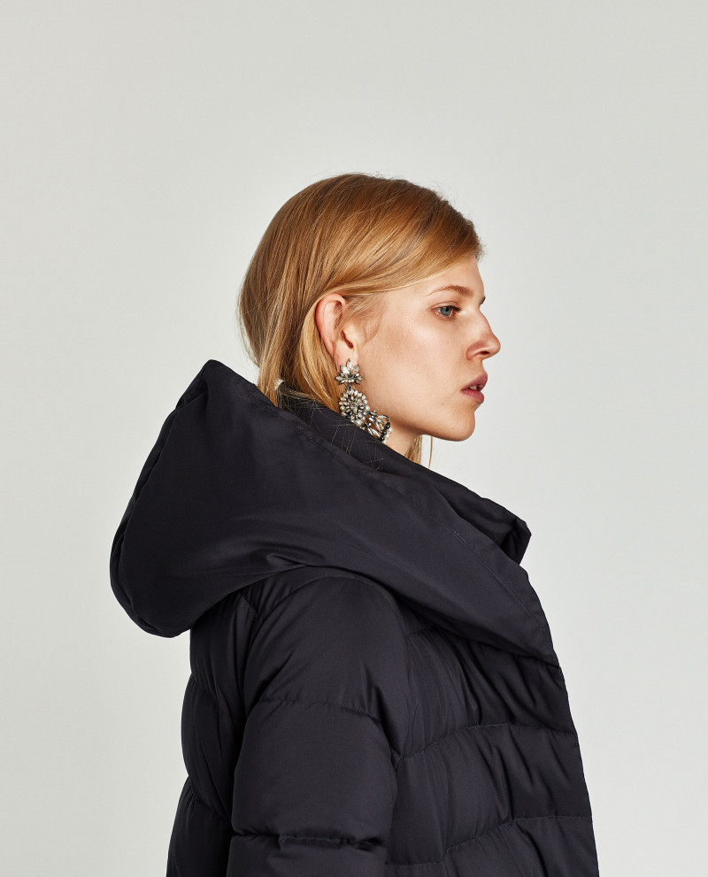 Ola Rudnicka featured in  the Zara catalogue for Autumn/Winter 2017