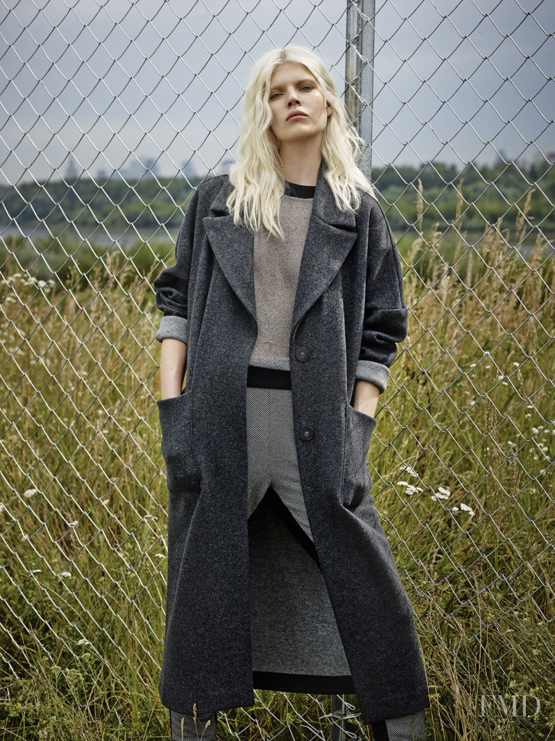 Ola Rudnicka featured in  the Reserved Concept advertisement for Autumn/Winter 2016