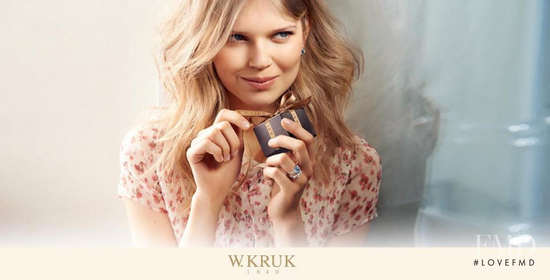 Ola Rudnicka featured in  the W. Kruk advertisement for Summer 2014