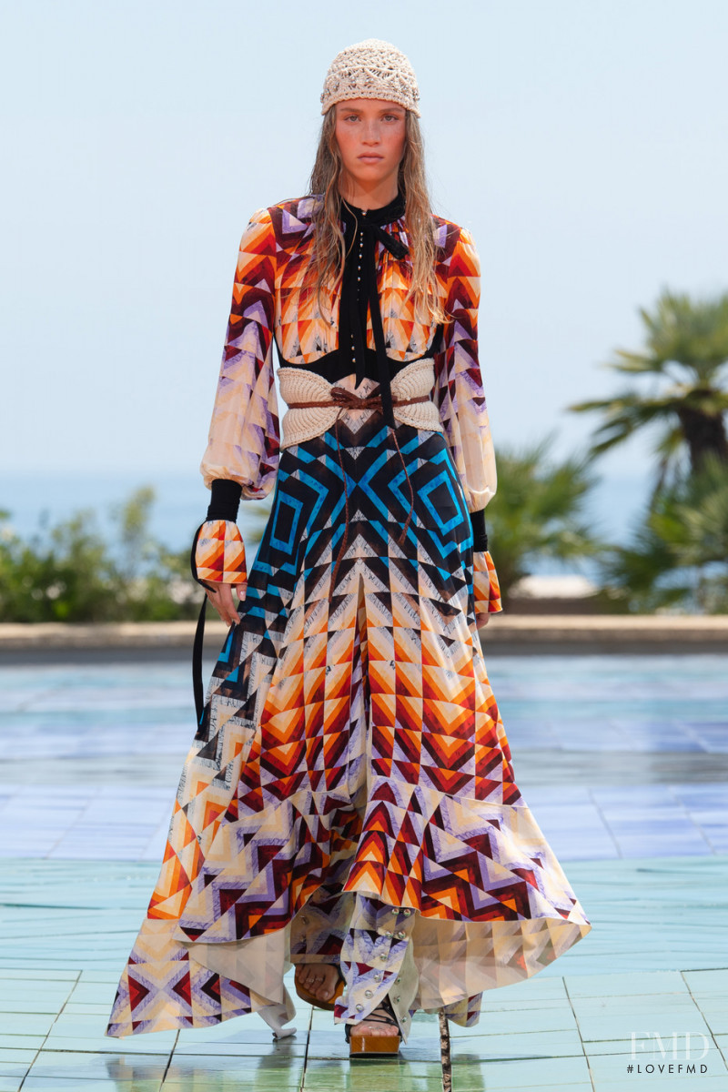 Rebecca Leigh Longendyke featured in  the Paco Rabanne fashion show for Spring/Summer 2022