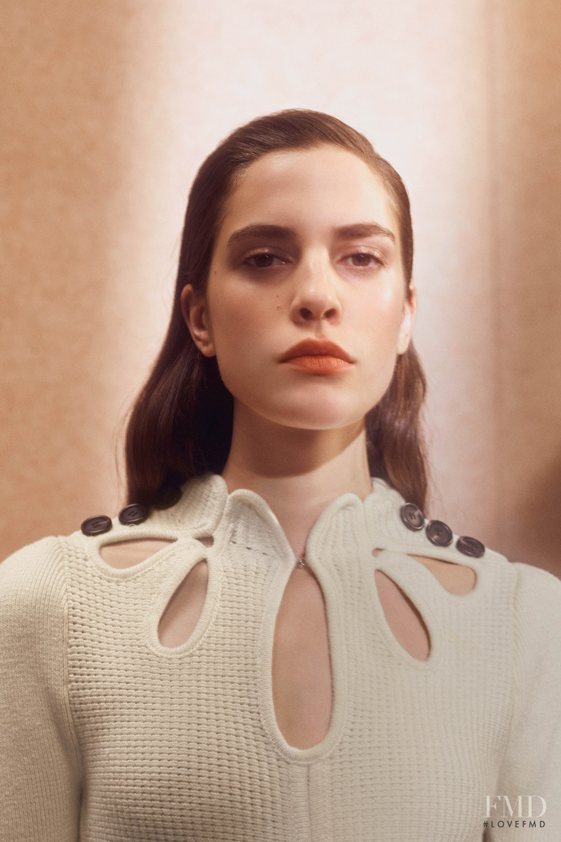 Denise Ascuet featured in  the Self Portrait lookbook for Pre-Fall 2020