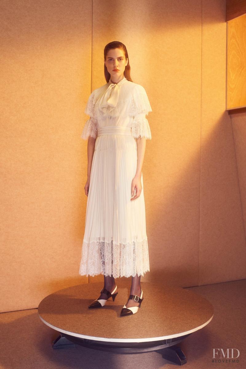 Denise Ascuet featured in  the Self Portrait lookbook for Pre-Fall 2020