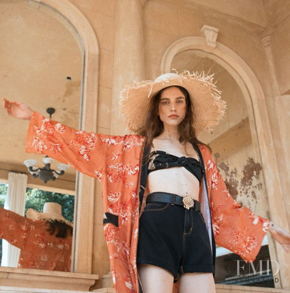 Denise Ascuet featured in  the Wanama advertisement for Spring/Summer 2019