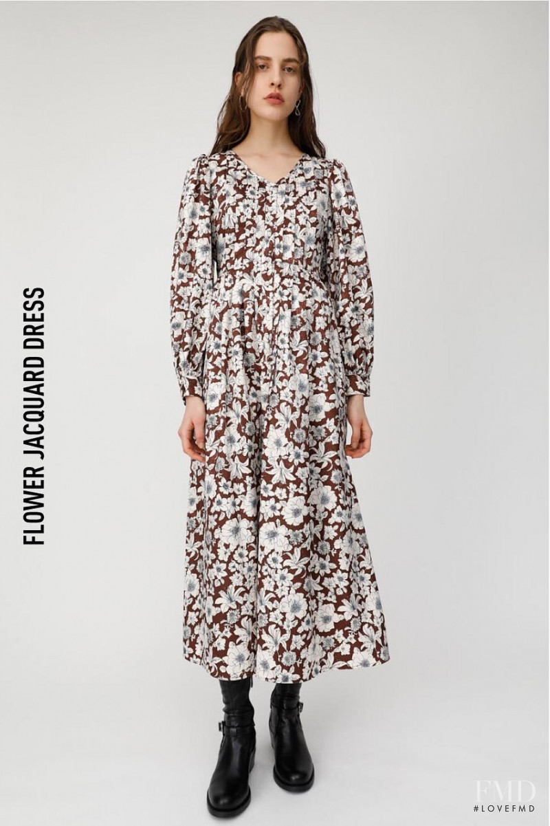 Denise Ascuet featured in  the Moussy lookbook for Autumn/Winter 2018