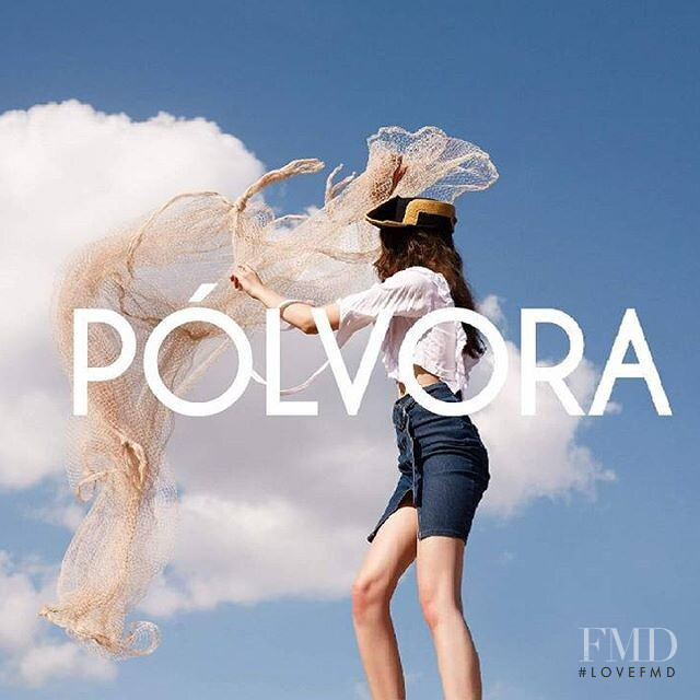 Denise Ascuet featured in  the Polvora advertisement for Spring/Summer 2016