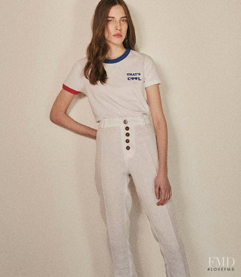 Denise Ascuet featured in  the AY NOT DEAD lookbook for Spring/Summer 2017