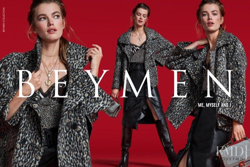 Mathilde Brandi featured in  the Beymen advertisement for Fall 2019