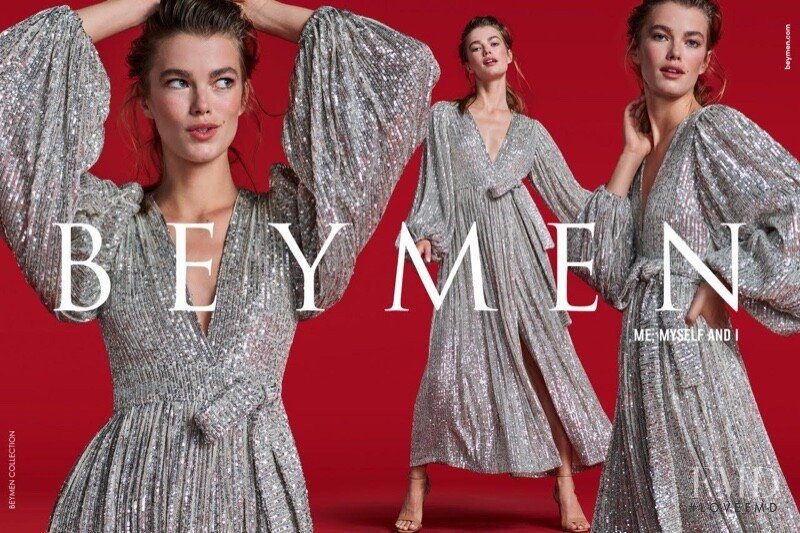 Mathilde Brandi featured in  the Beymen advertisement for Fall 2019