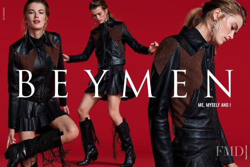 Mathilde Brandi featured in  the Beymen advertisement for Fall 2019