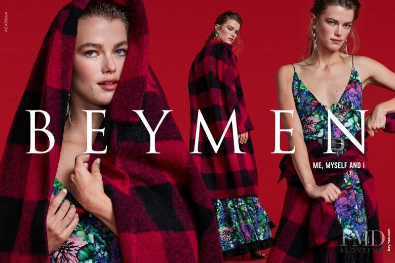 Mathilde Brandi featured in  the Beymen advertisement for Fall 2019