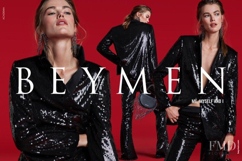 Mathilde Brandi featured in  the Beymen advertisement for Fall 2019