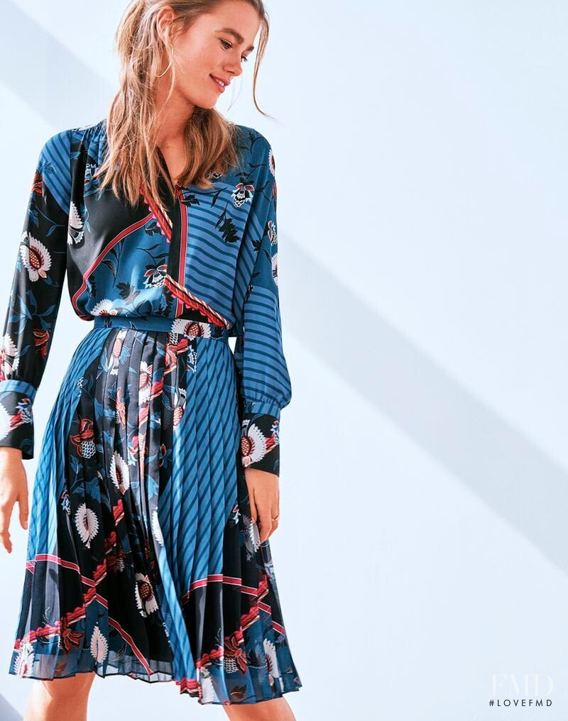 Mathilde Brandi featured in  the Ann Taylor lookbook for Spring/Summer 2020