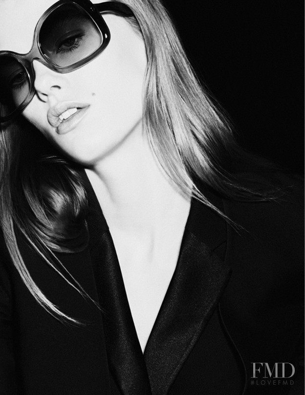 Mathilde Brandi featured in  the Victoria Beckham Eyewear advertisement for Autumn/Winter 2017