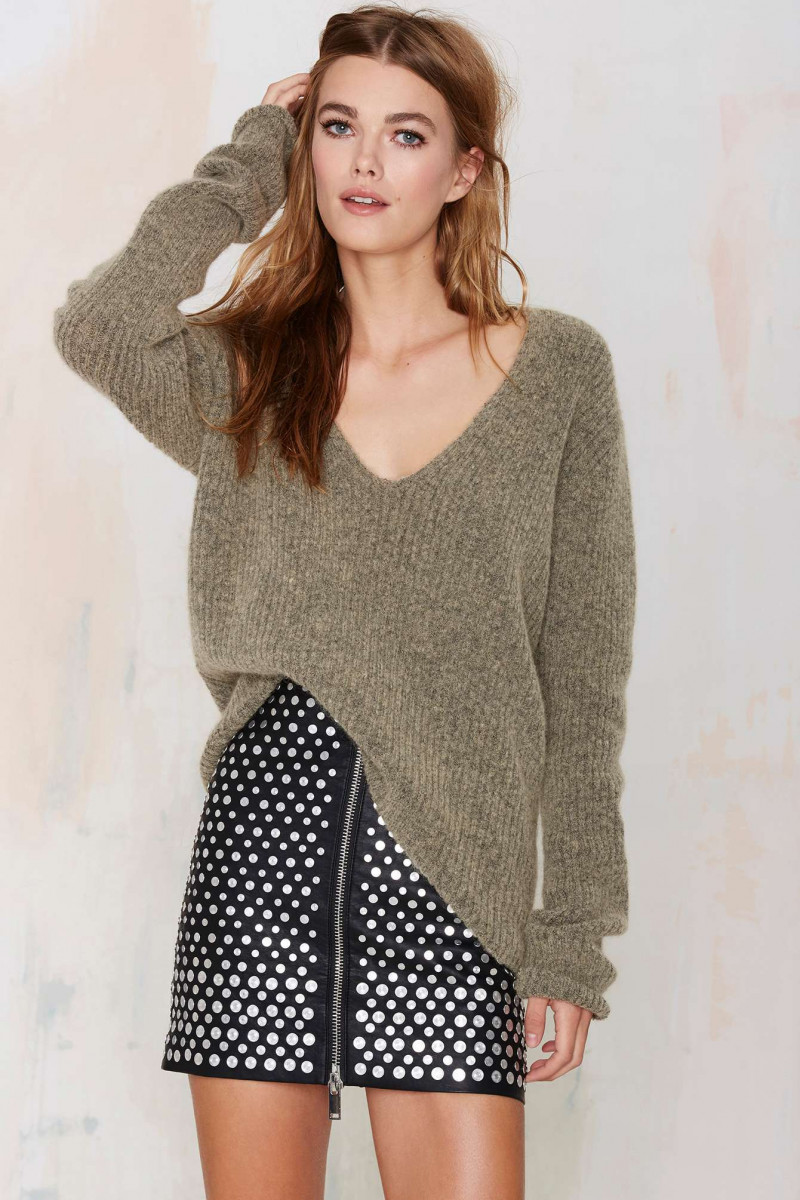 Mathilde Brandi featured in  the Nasty Gal catalogue for Autumn/Winter 2015