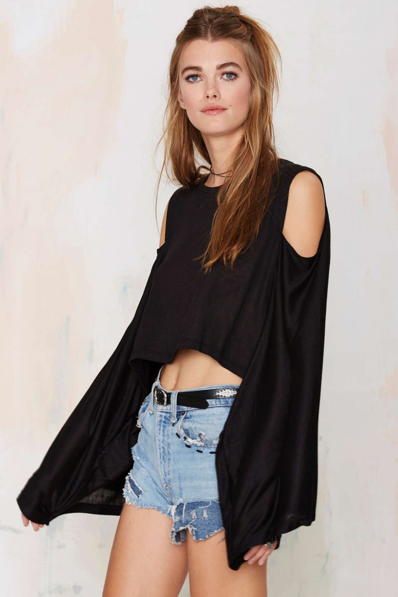 Mathilde Brandi featured in  the Nasty Gal catalogue for Autumn/Winter 2015