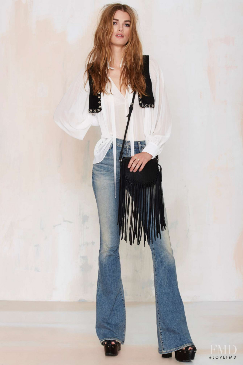 Mathilde Brandi featured in  the Nasty Gal catalogue for Autumn/Winter 2015