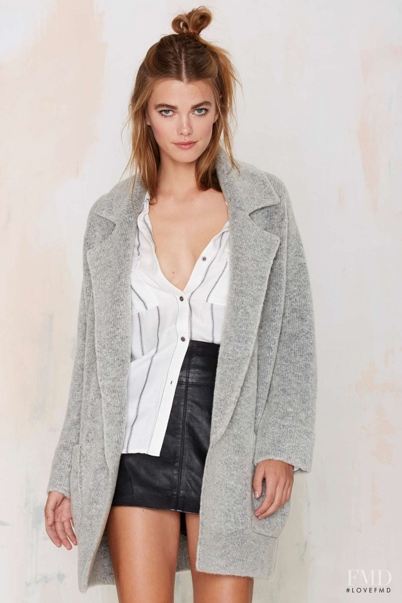 Mathilde Brandi featured in  the Nasty Gal catalogue for Autumn/Winter 2015