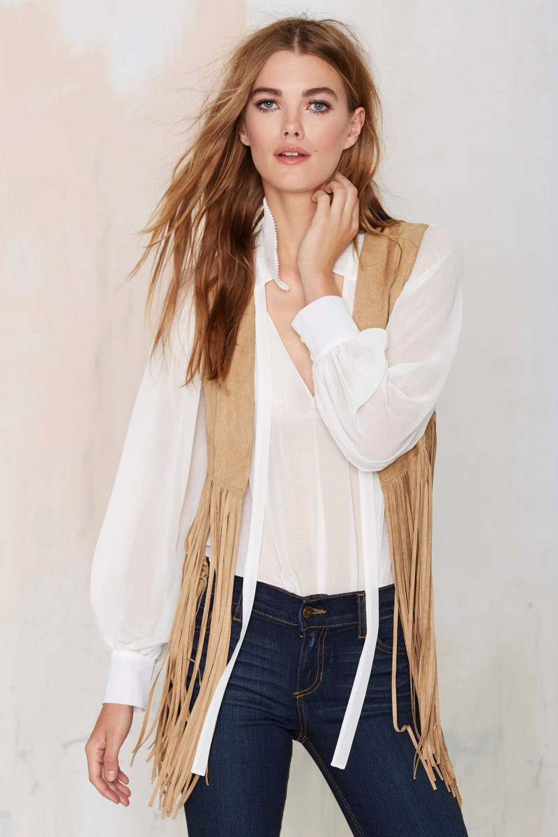 Mathilde Brandi featured in  the Nasty Gal catalogue for Autumn/Winter 2015