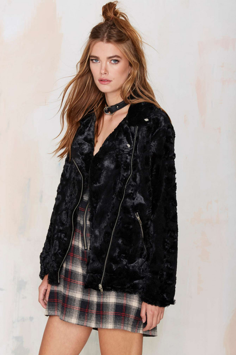 Mathilde Brandi featured in  the Nasty Gal catalogue for Autumn/Winter 2015