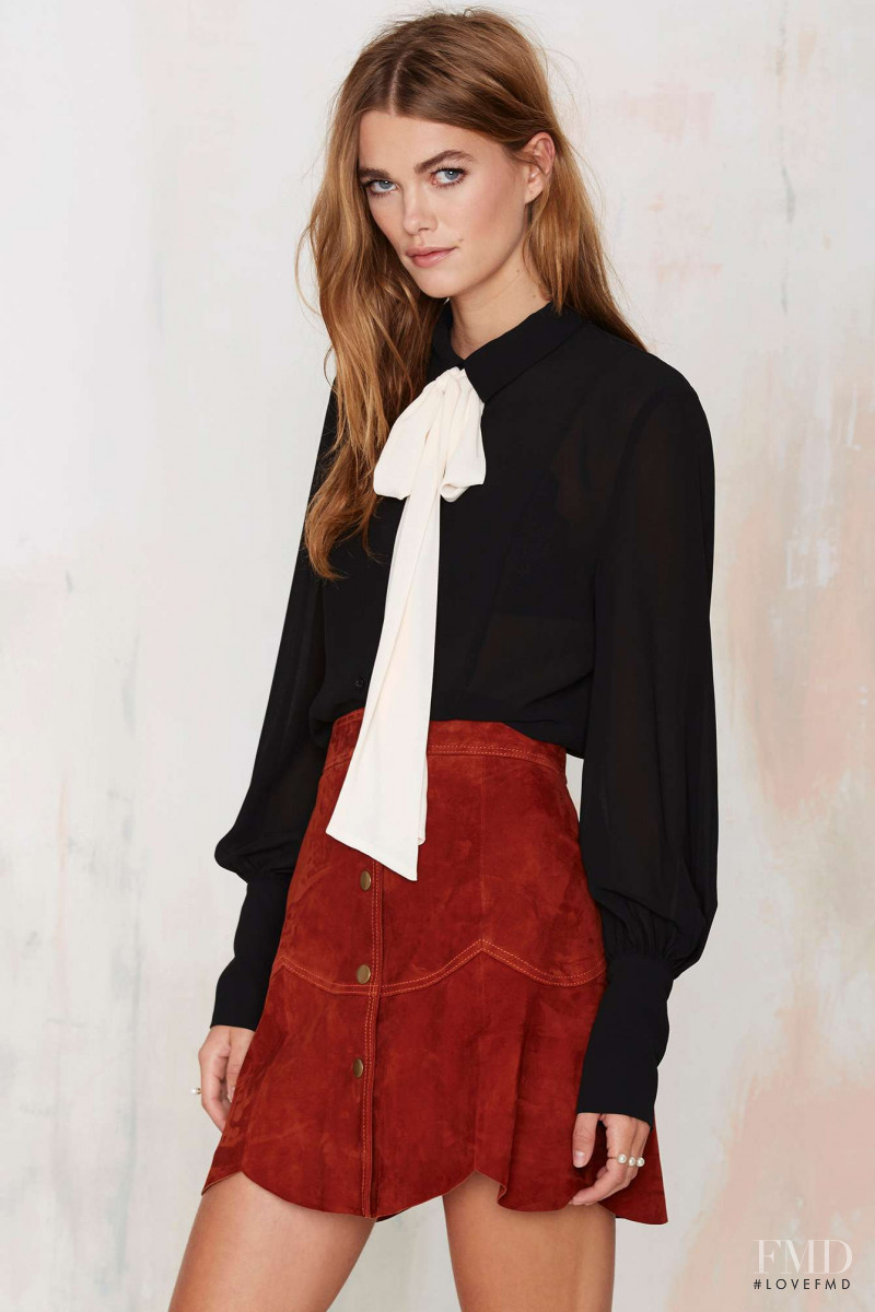 Mathilde Brandi featured in  the Nasty Gal catalogue for Autumn/Winter 2015