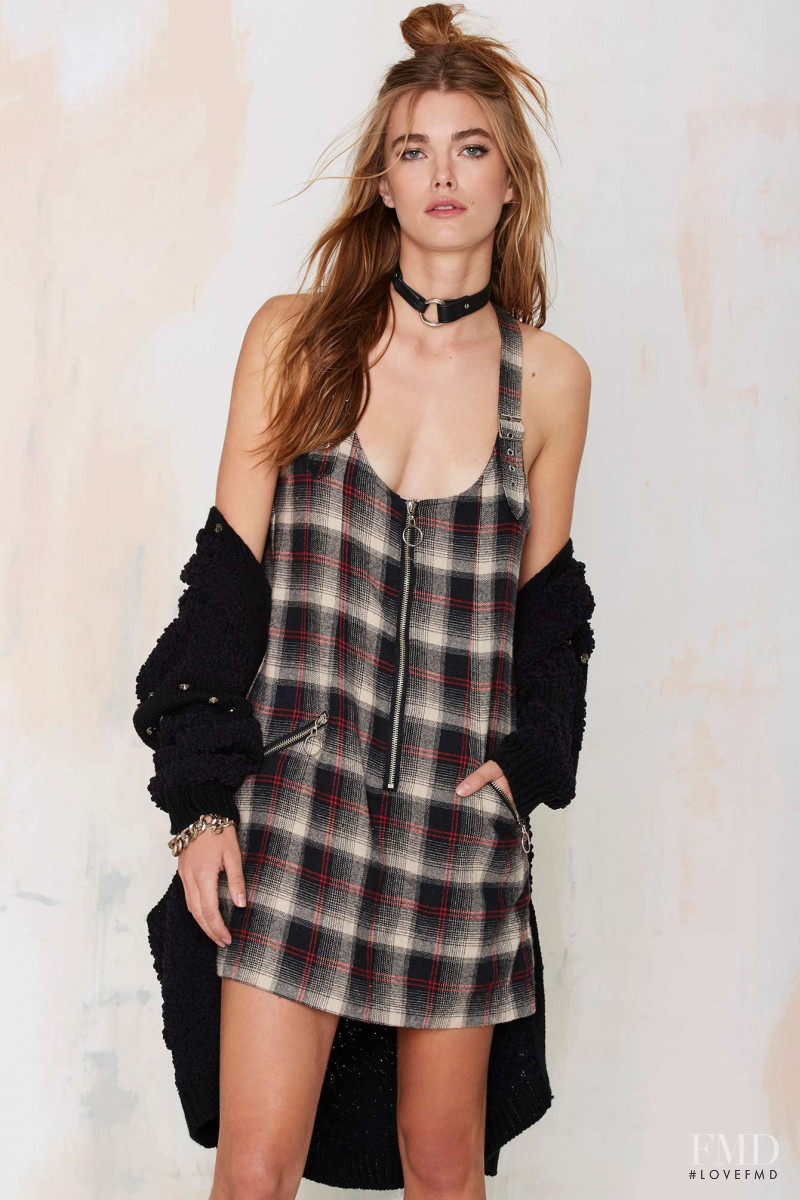 Mathilde Brandi featured in  the Nasty Gal catalogue for Autumn/Winter 2015