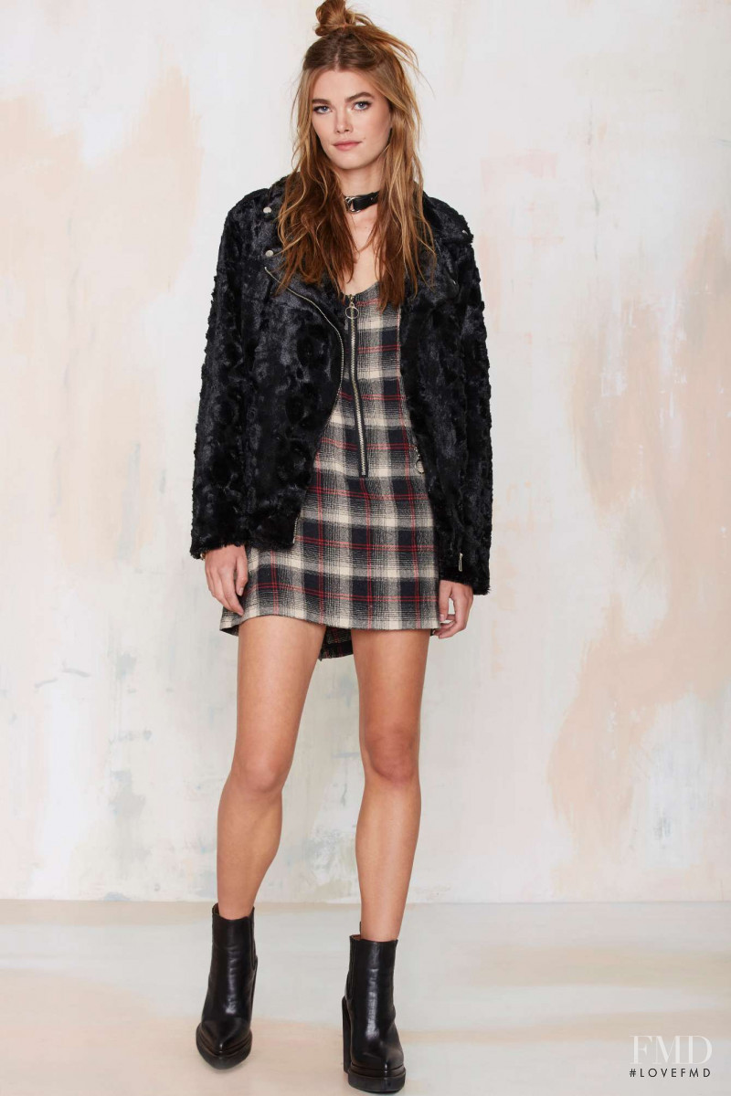 Mathilde Brandi featured in  the Nasty Gal catalogue for Autumn/Winter 2015