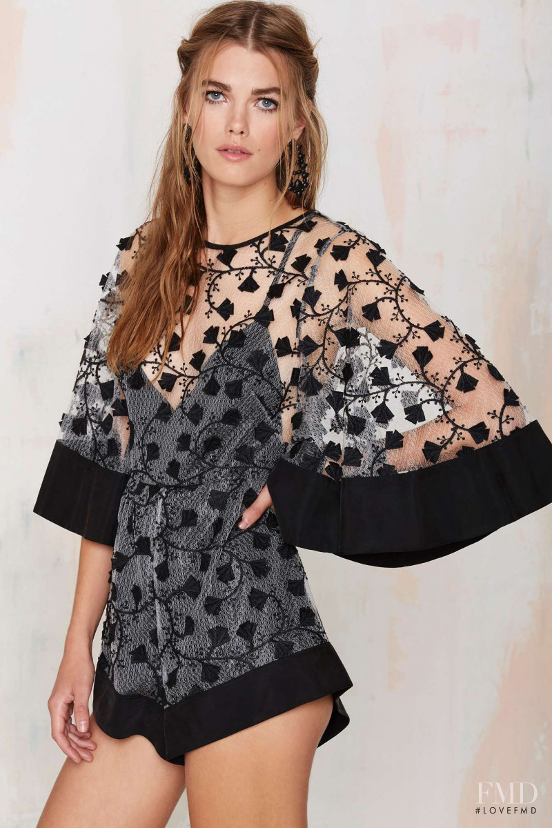 Mathilde Brandi featured in  the Nasty Gal catalogue for Autumn/Winter 2015