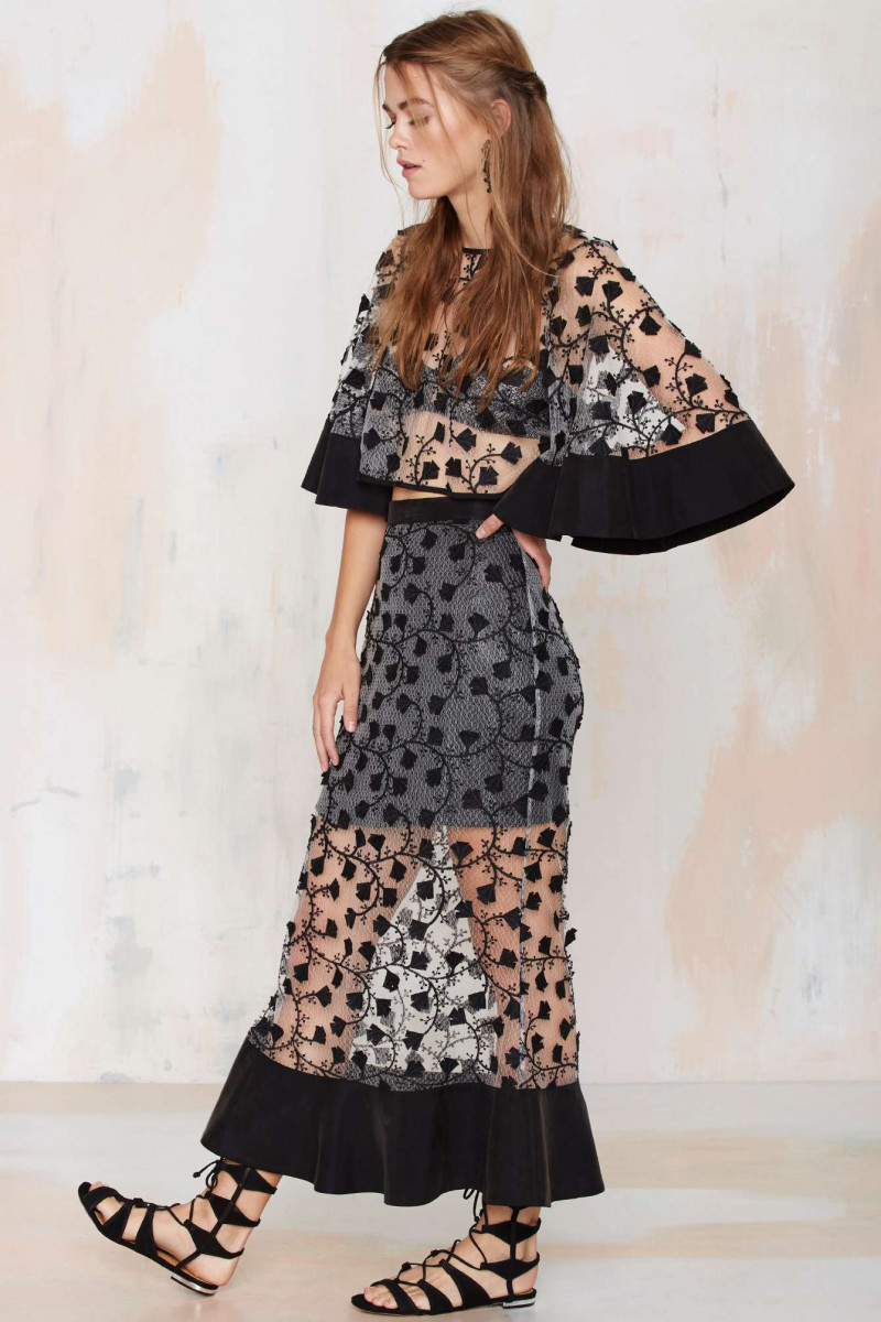 Mathilde Brandi featured in  the Nasty Gal catalogue for Autumn/Winter 2015