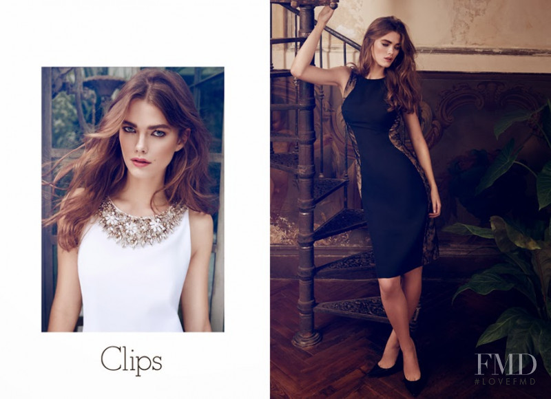 Mathilde Brandi featured in  the Clips advertisement for Spring/Summer 2015