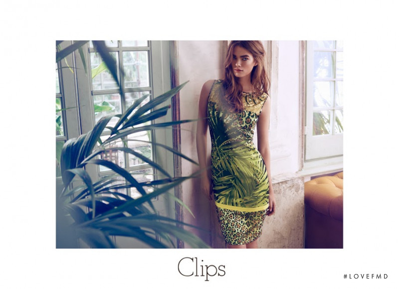 Mathilde Brandi featured in  the Clips advertisement for Spring/Summer 2015