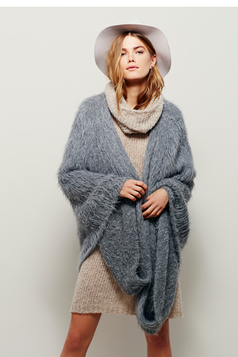 Mathilde Brandi featured in  the Free People catalogue for Winter 2015