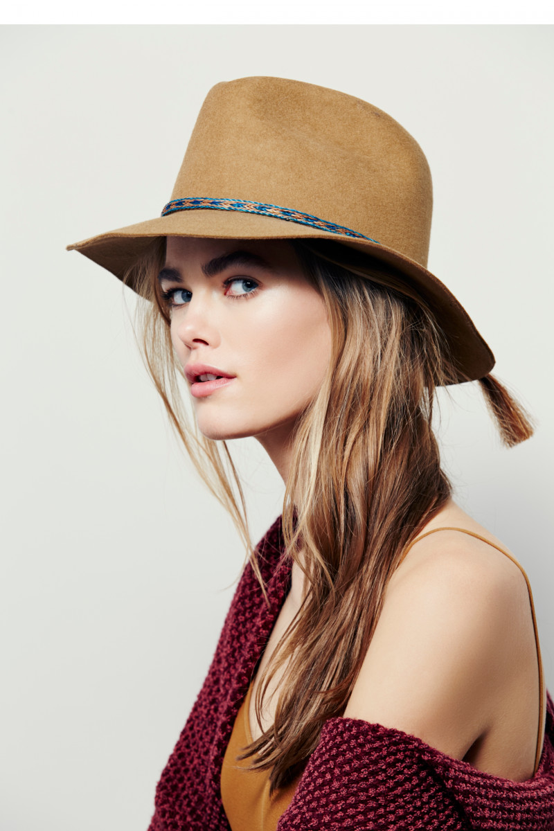 Mathilde Brandi featured in  the Free People catalogue for Winter 2015