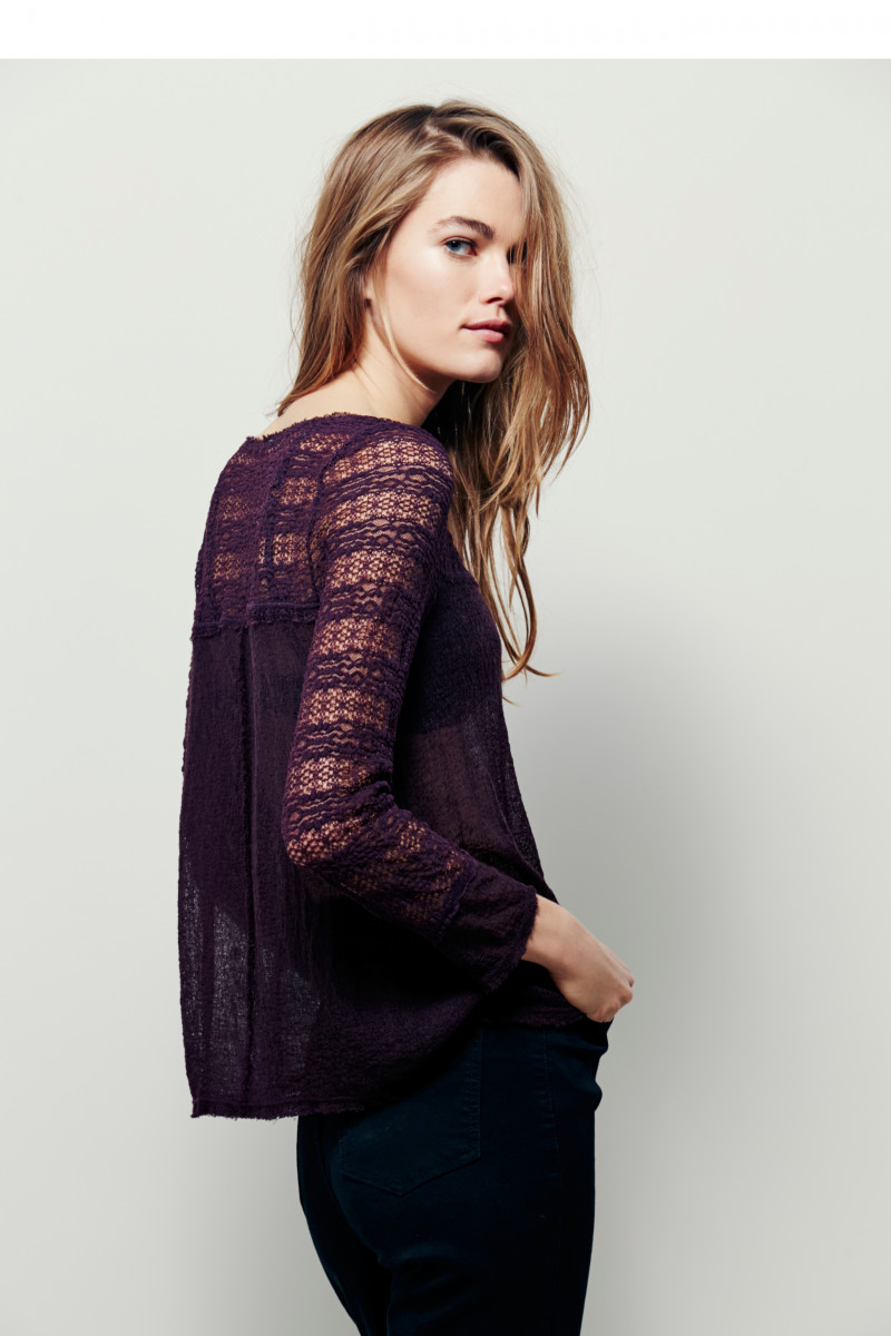 Mathilde Brandi featured in  the Free People catalogue for Winter 2015