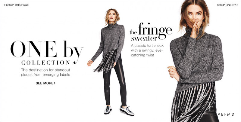 Mathilde Brandi featured in  the Shopbop lookbook for Winter 2015