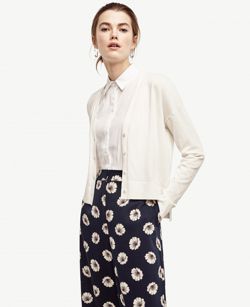 Mathilde Brandi featured in  the Ann Taylor catalogue for Spring/Summer 2016