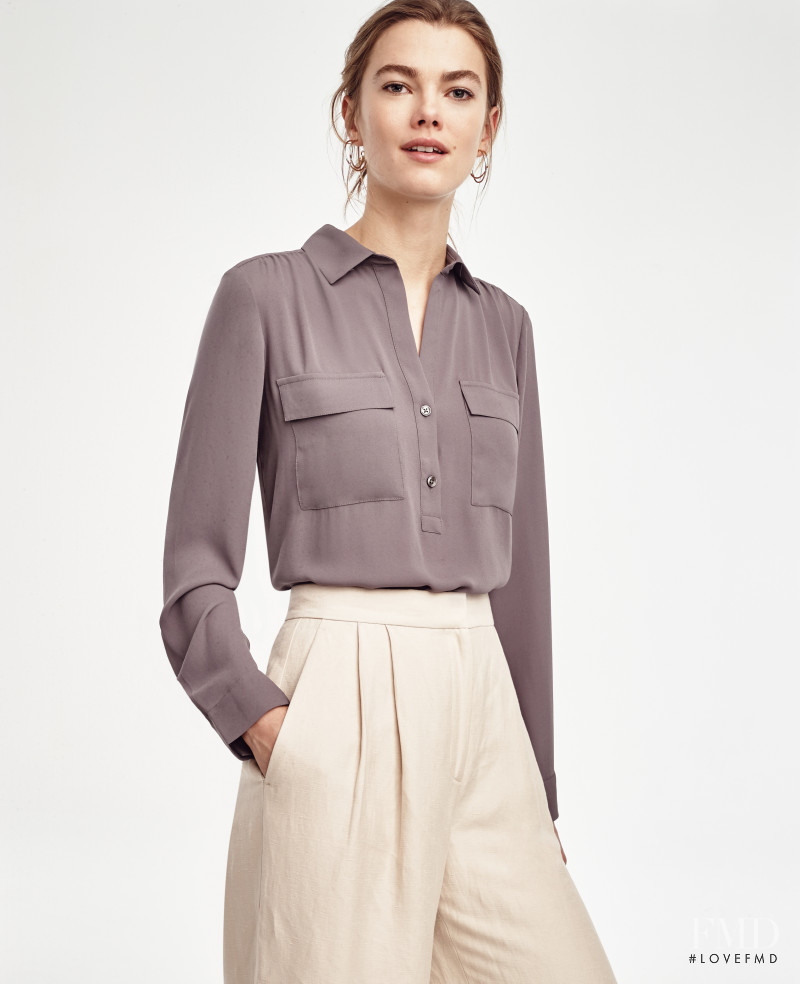 Mathilde Brandi featured in  the Ann Taylor catalogue for Spring/Summer 2016