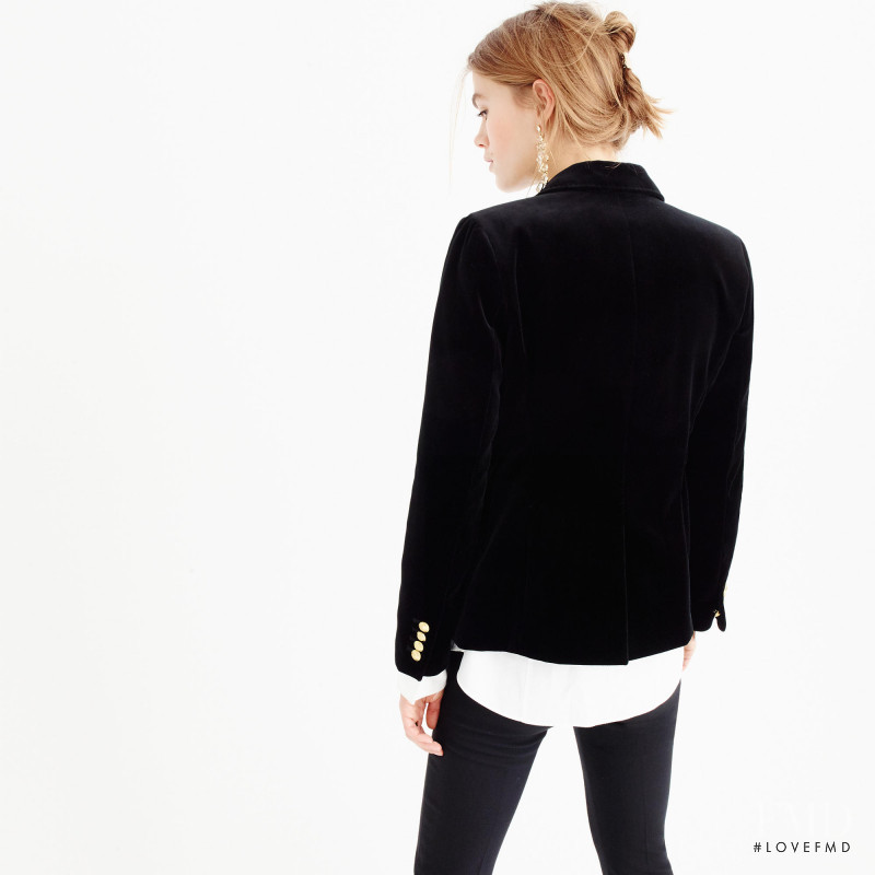 Mathilde Brandi featured in  the J.Crew catalogue for Winter 2015