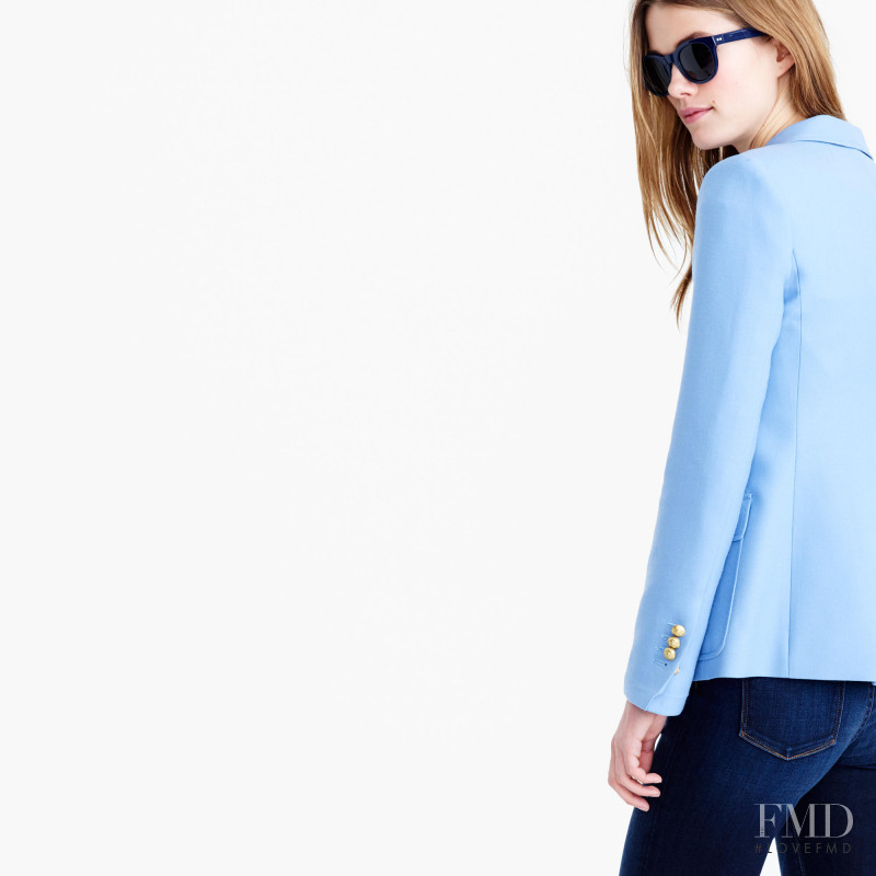 Mathilde Brandi featured in  the J.Crew catalogue for Spring/Summer 2016