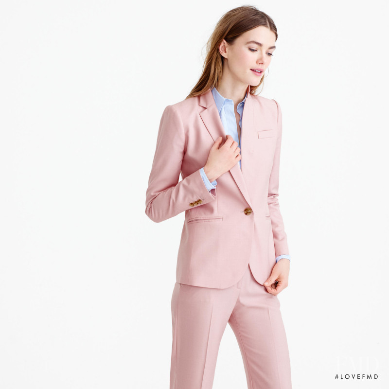 Mathilde Brandi featured in  the J.Crew catalogue for Spring/Summer 2016